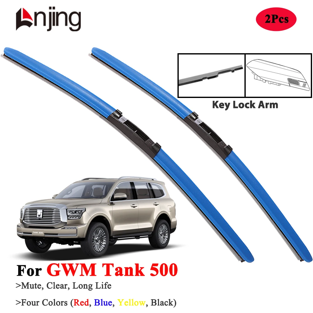 

LNJING Hybrid Wiper Blades For GWM Tank 500 2023 2024 2025