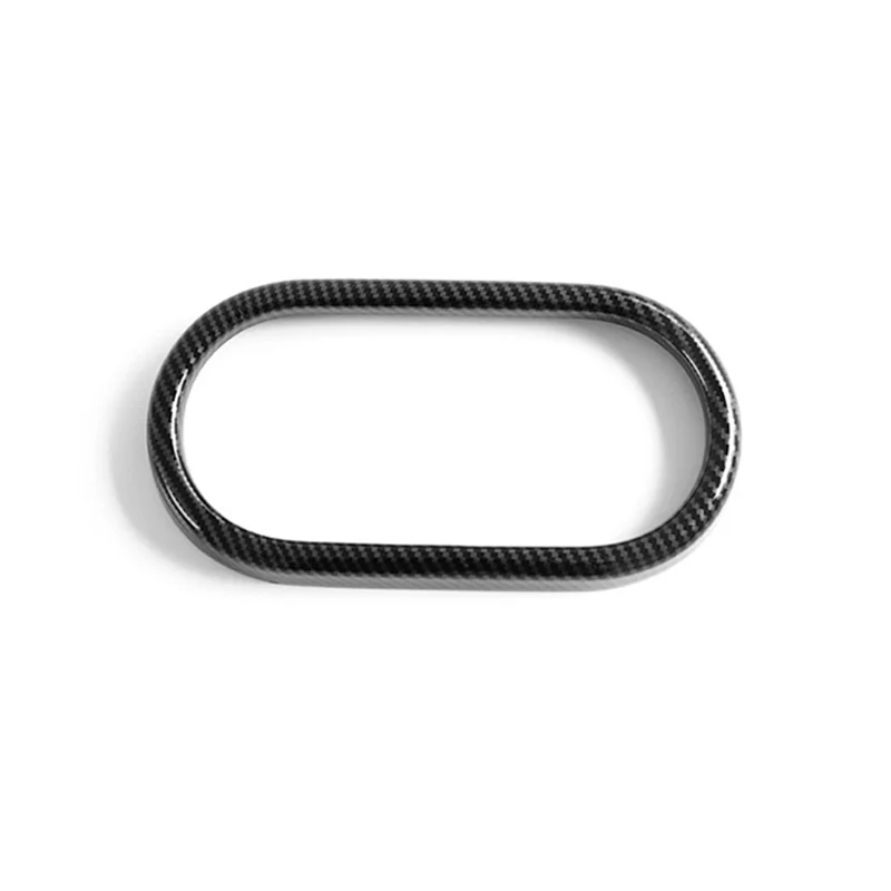 Copertura di rivestimento in fibra di carbonio ABS per portabicchieri anteriore per Mini Cooper S F66/Per Mini Cooper Cabrio F67 2025 Accessori