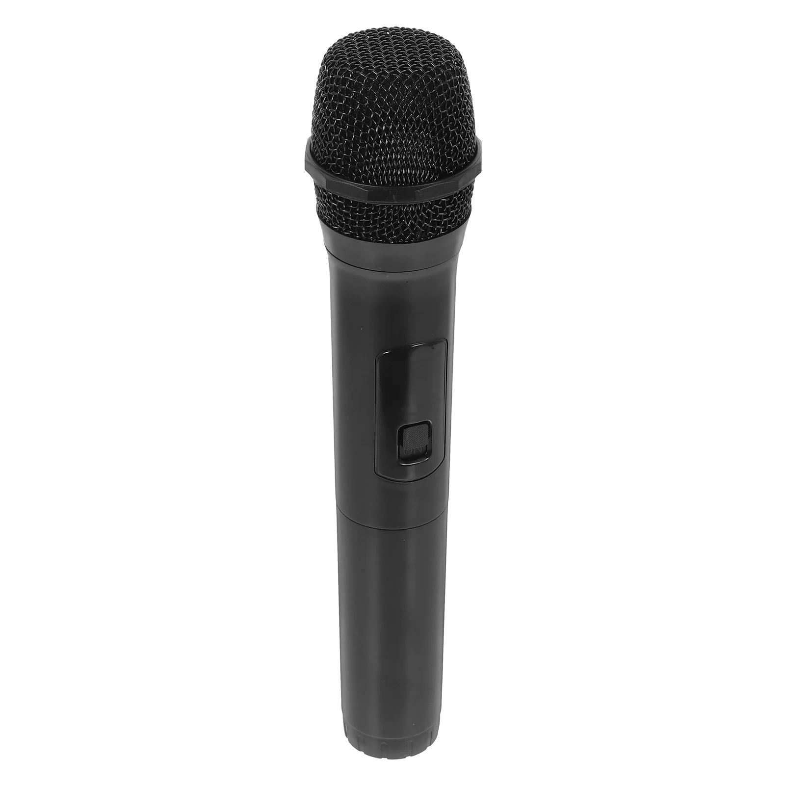 Simulation Microphone Fake Prop Realistic Handheld Cosplay Plaything Plastic Pretend Party