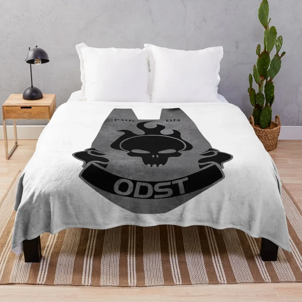 

UNSC Patch ODST Brand T Shirt Throw Blanket Retros heavy to sleep Luxury Blankets