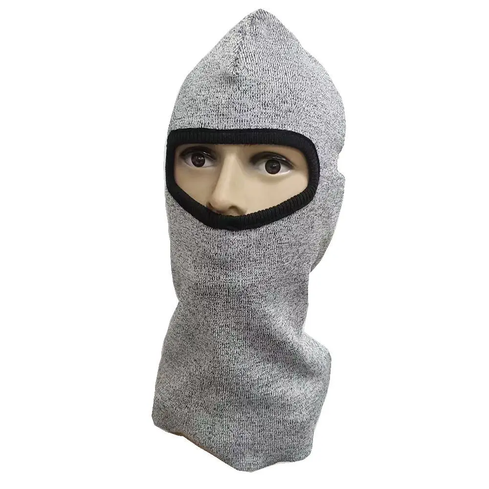 New product Level 5 anti-cutting hood, hooded hood anti-cutting safety protection elastic neck protection field training