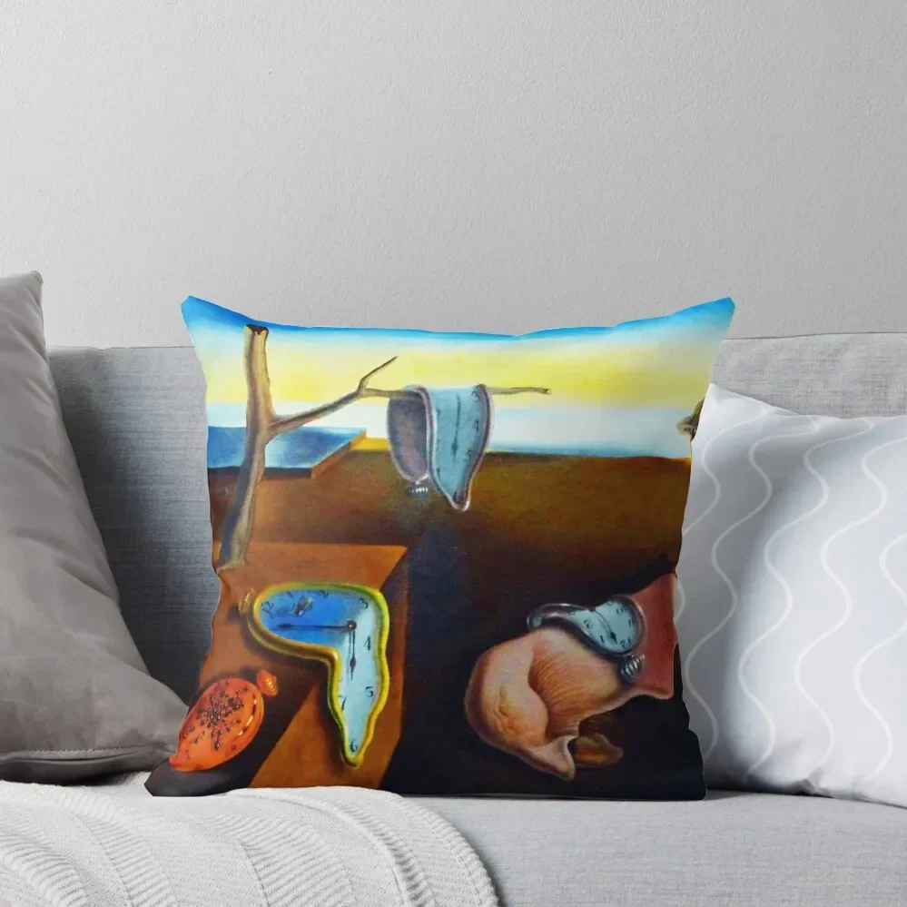 

Salvador Dali The Persistence Of Memory Throw Pillow covers for pillows Sofa Cushions Covers For Sofas Pillow Case Pillow