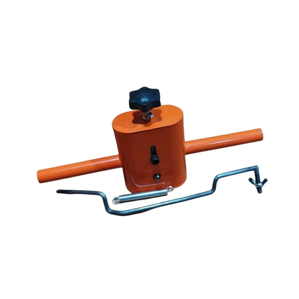 Aluminum Based Wire Threading Machine with 15 Foot Pulling Cable and Integrated Adjustment for Controlled Wire Feeding
