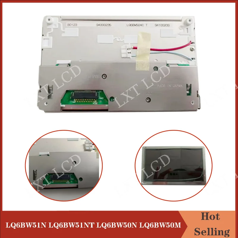 Oryginalny ekran LCD 5.8 cala LQ6BW51N LQ6BW51NT LQ6BW50N LQ6BW50M do GTR / Cefiro Nisan Nawigacja GPS — zdjęcie produktu 2