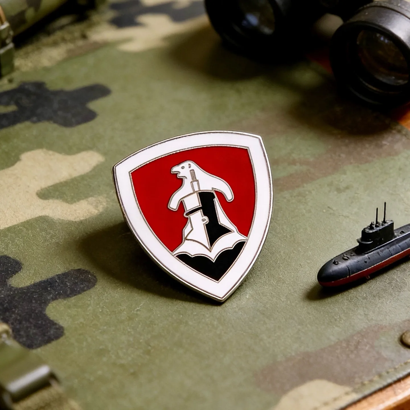German U-Boat Submarine Emblems Enamel Pin Set Kriegsmarine Military Badge Collection Historical Memorabilia Gift for Fans view 5