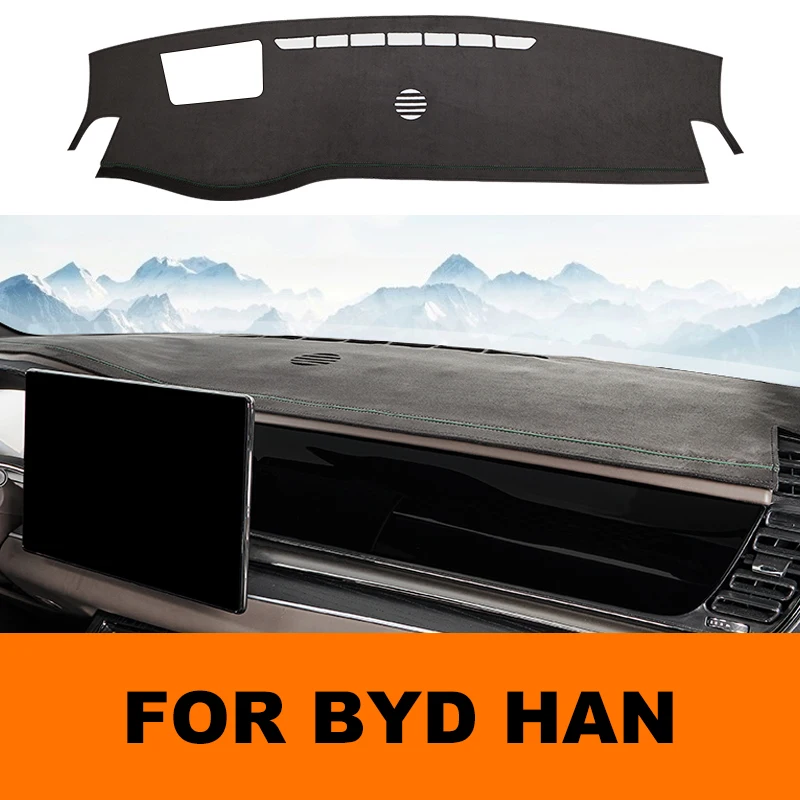 

For BYD Han 2022 2023 Interior Accessories Car Dashboard Light-proof Mat Dash Non-slip Sun Shade Protetion Carpet Cover Pad