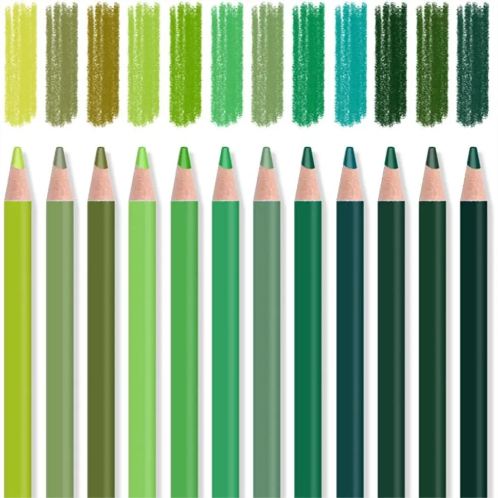 

12 Color Pencil Set Oil Based Colored Pencils Pre-Sharpened Wooden Sketch Pencils for Adults Coloring Books Art Supplies No Duplicates