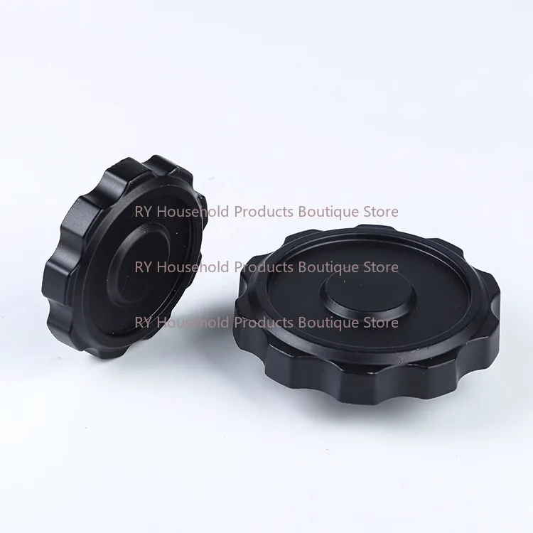 M8/M10/M12 Hole Dia 63 80 100mm Dia Plastic Handwheel Revolving Handle Knob Grip Black