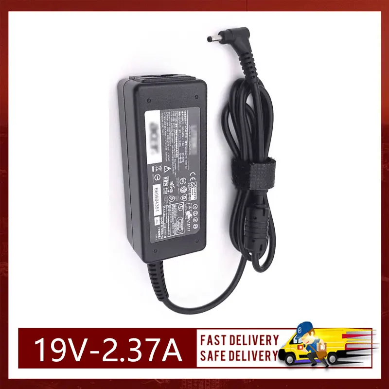 19V 2.37a 3.0Mm * 1.1Mm Laptop Ac Adapter Vervanging Voor Acer S7 391 V3-371 Notebook Voedingsadapter Oplader