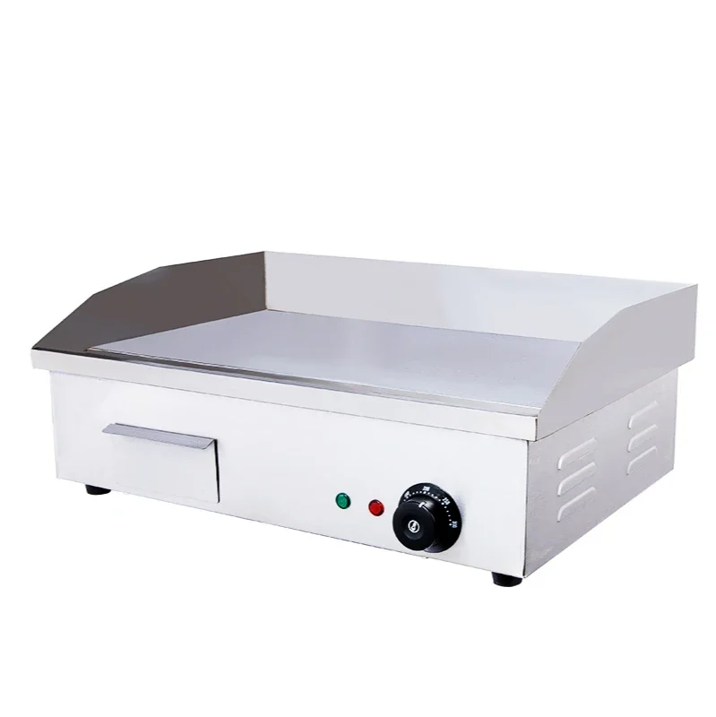 

EG-818 Dorayaki Teppanyaki Machine Commercial Stainless Steel Electric Griddle Squid Machine Barbecue Machine for Restaurant