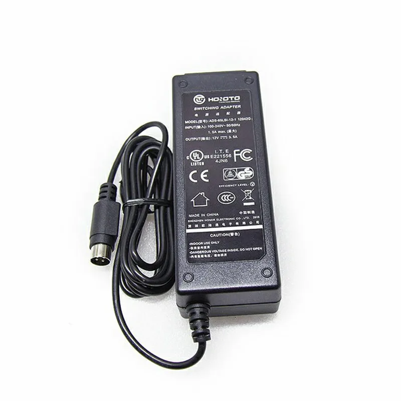 Genuine HOIOTO ADS-65LSI-12-1 12042G 12V 3.5A 42W 4PIN AC Switching Adapter Charger For Hikvision POE Power Supply Adaptor