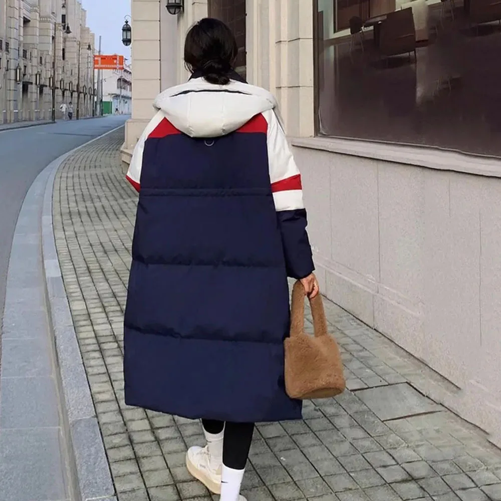 2023 neue Winter trend ige Daunen jacke Damen warmen Kapuzen mantel Frauen Mode hochwertige Puffer Parkas Frauen Daunen Outwear weiblich