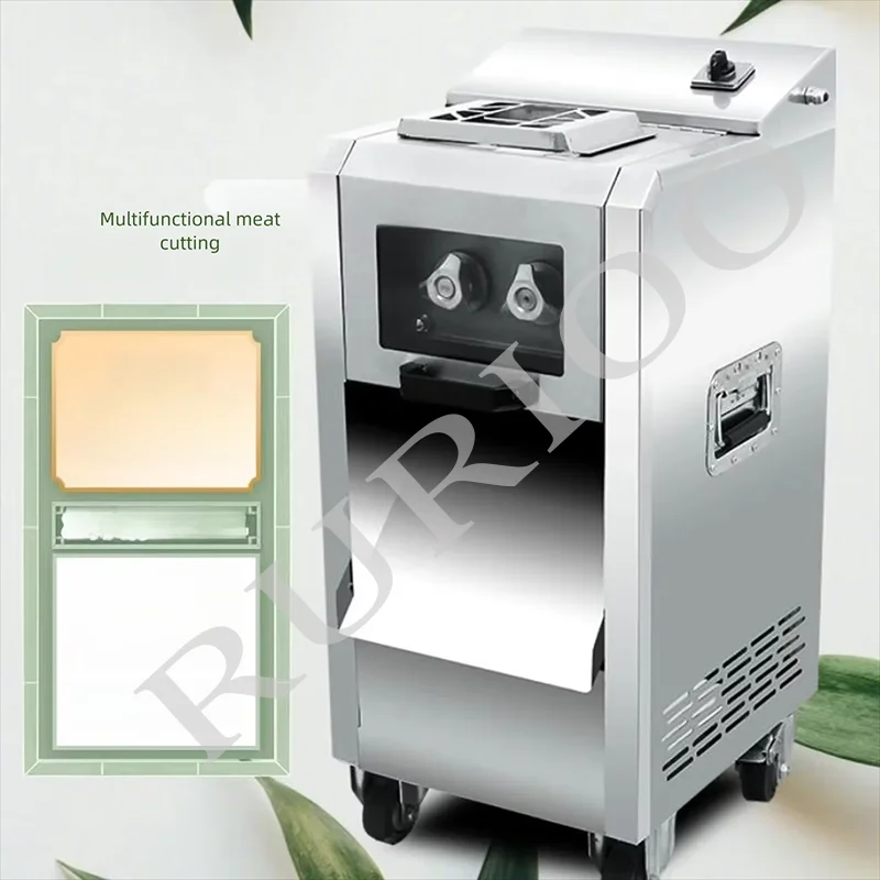 High Quality Commercial Automatic Multi-Cut Meat Machine Multi- Functional Meat Cutting Machine for Restaurants New Condition