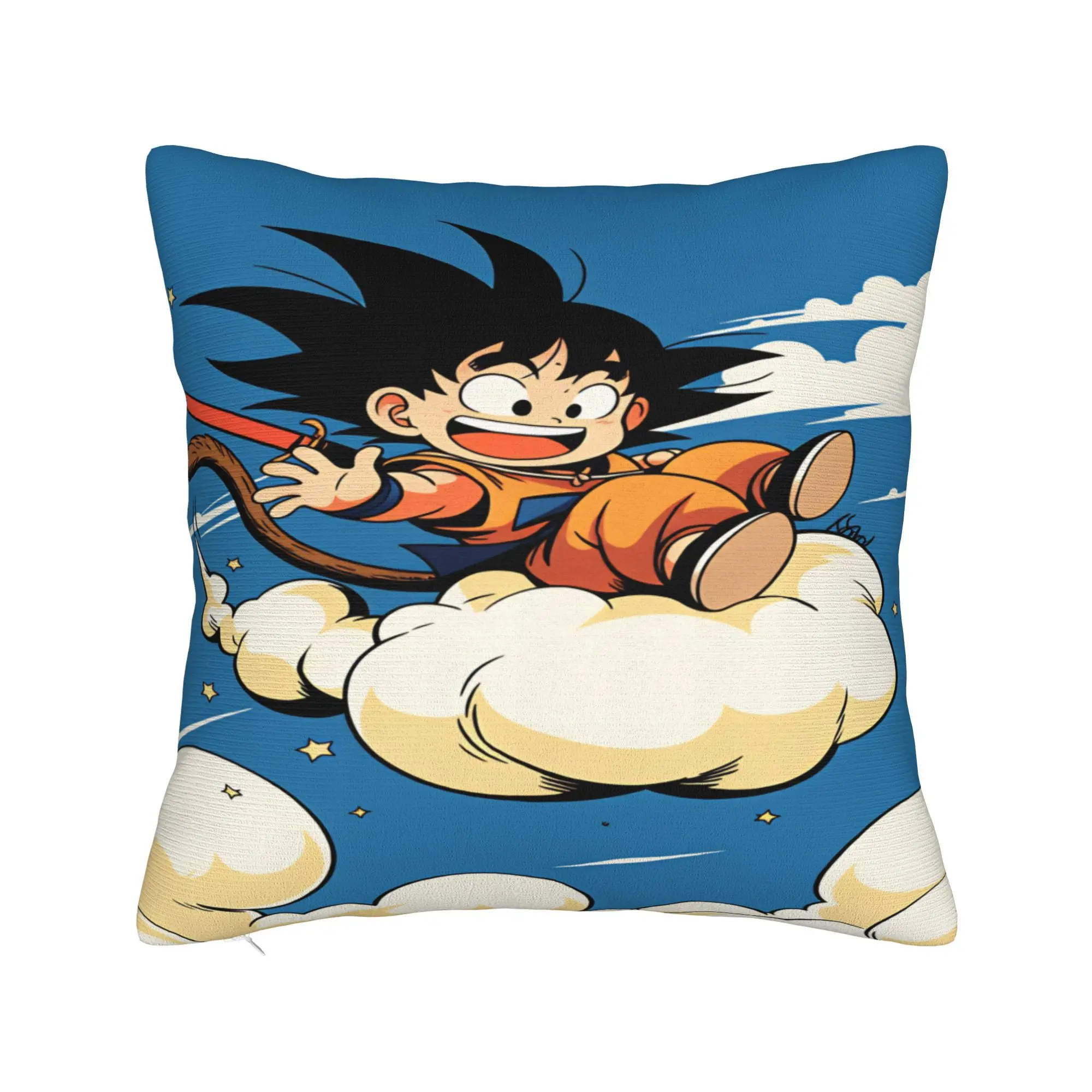 Pillow Case Anime D-Dragons B-Balls  Soft  Pillow Cover For Sofa Car Home Decor Funny Pillowcases