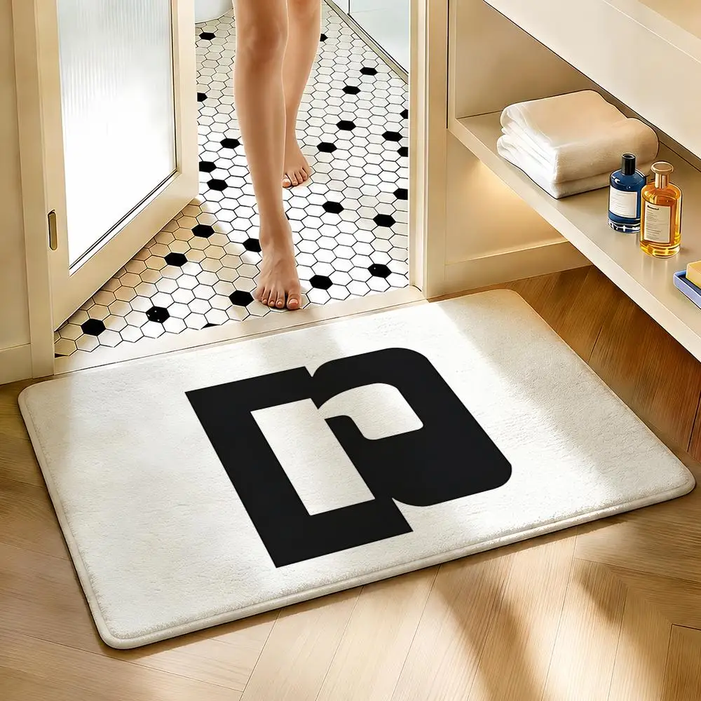 Soft Absorbent Non-Slip Rug Brand Paco Rabanne Floor Mat Home Decor Doormat Bedroom Floor Mat Shower Carpet