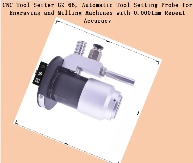 CNC Tool Setter GZ-66, Automatic Tool Setting Probe for Engraving and Milling Machines with 0.0001mm Repeat Accuracy