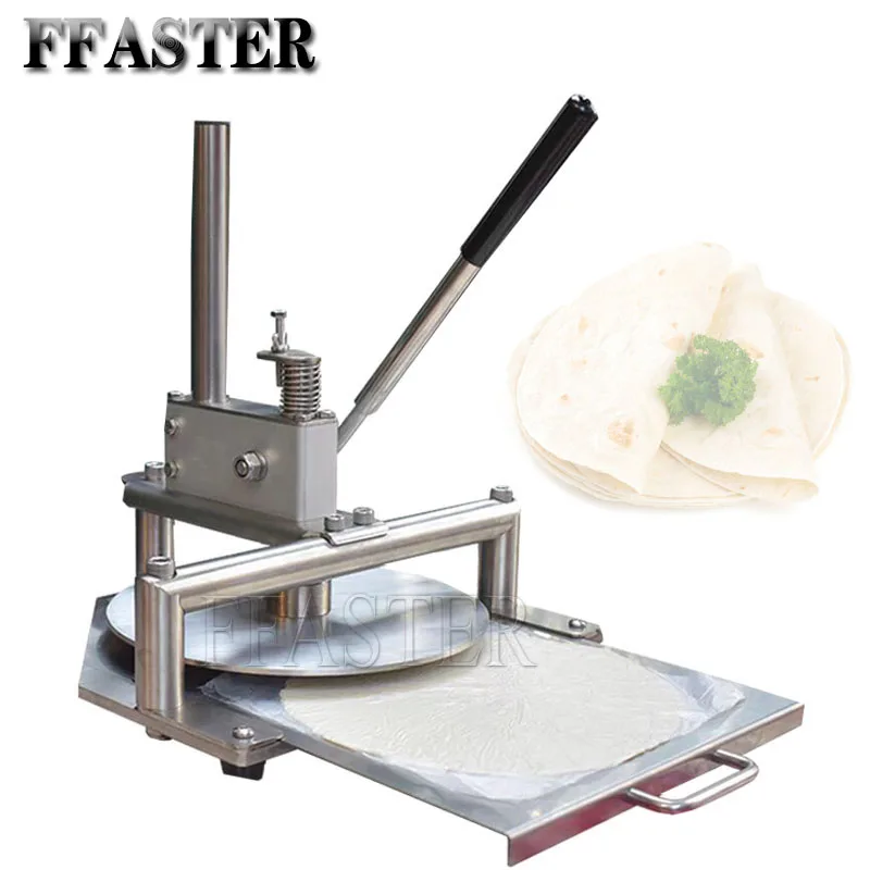 Commercial  Hand Pizza Dough Press Machine/Manual Dough Flattening Press Machine