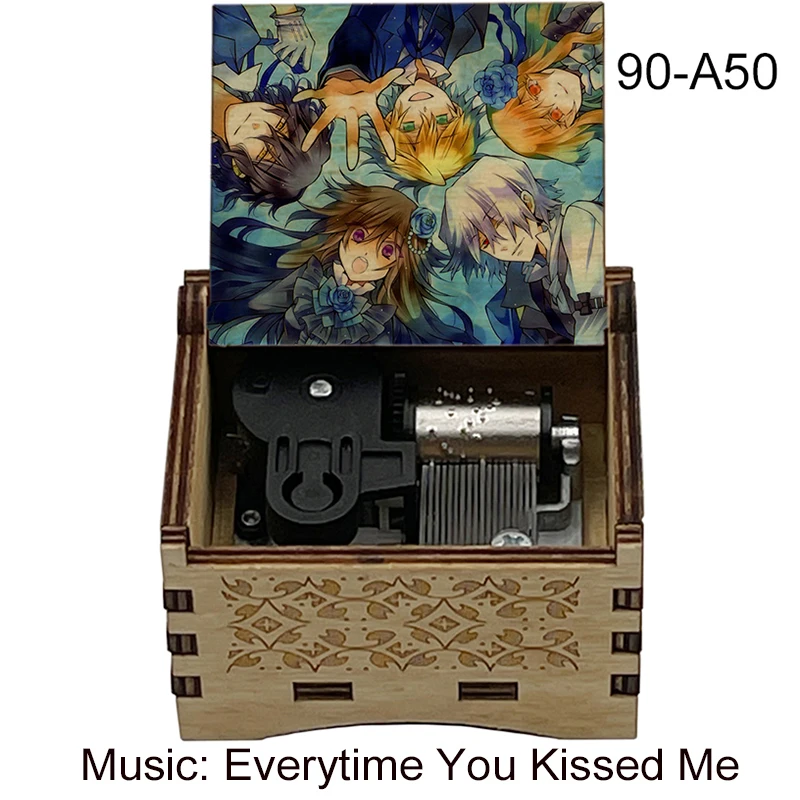 Wooden Lacie Melody Every Time You Kissed Me Music Box girlfriend