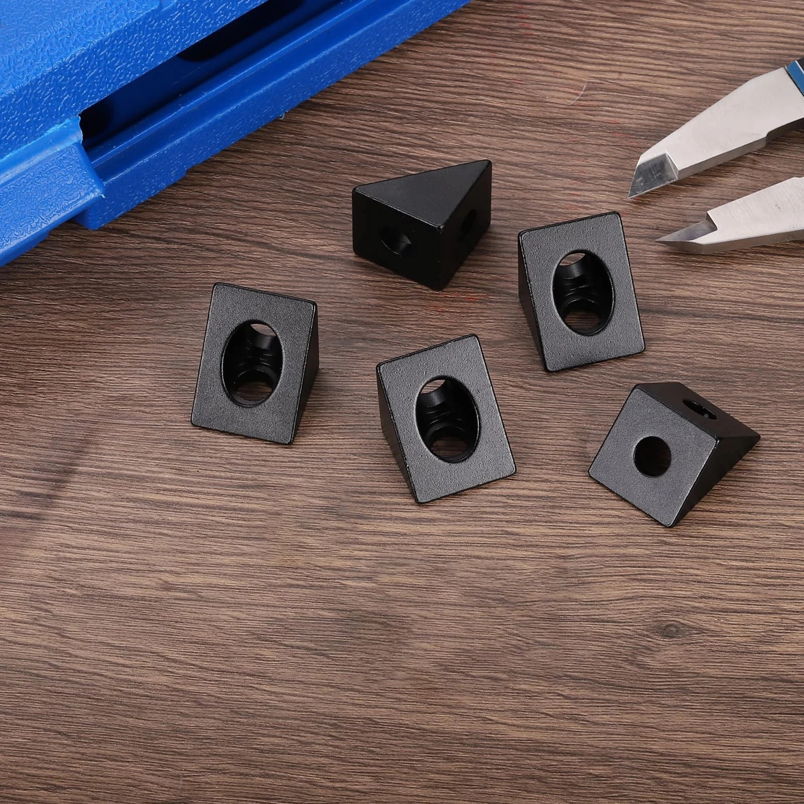 1~100pcs Black V-slot Angle Co - V Slot Aluminum Extrusion 评论和价格