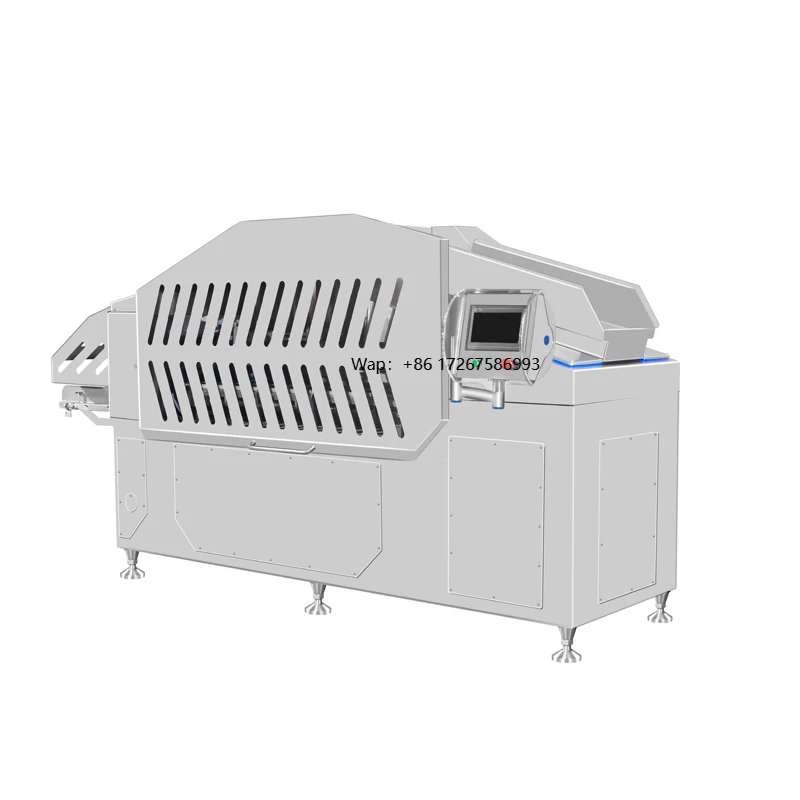 Dines Continuous All-In-One Machine Industrial Frozen Meat Block Cutting Machine Continuous Dicing Slicing