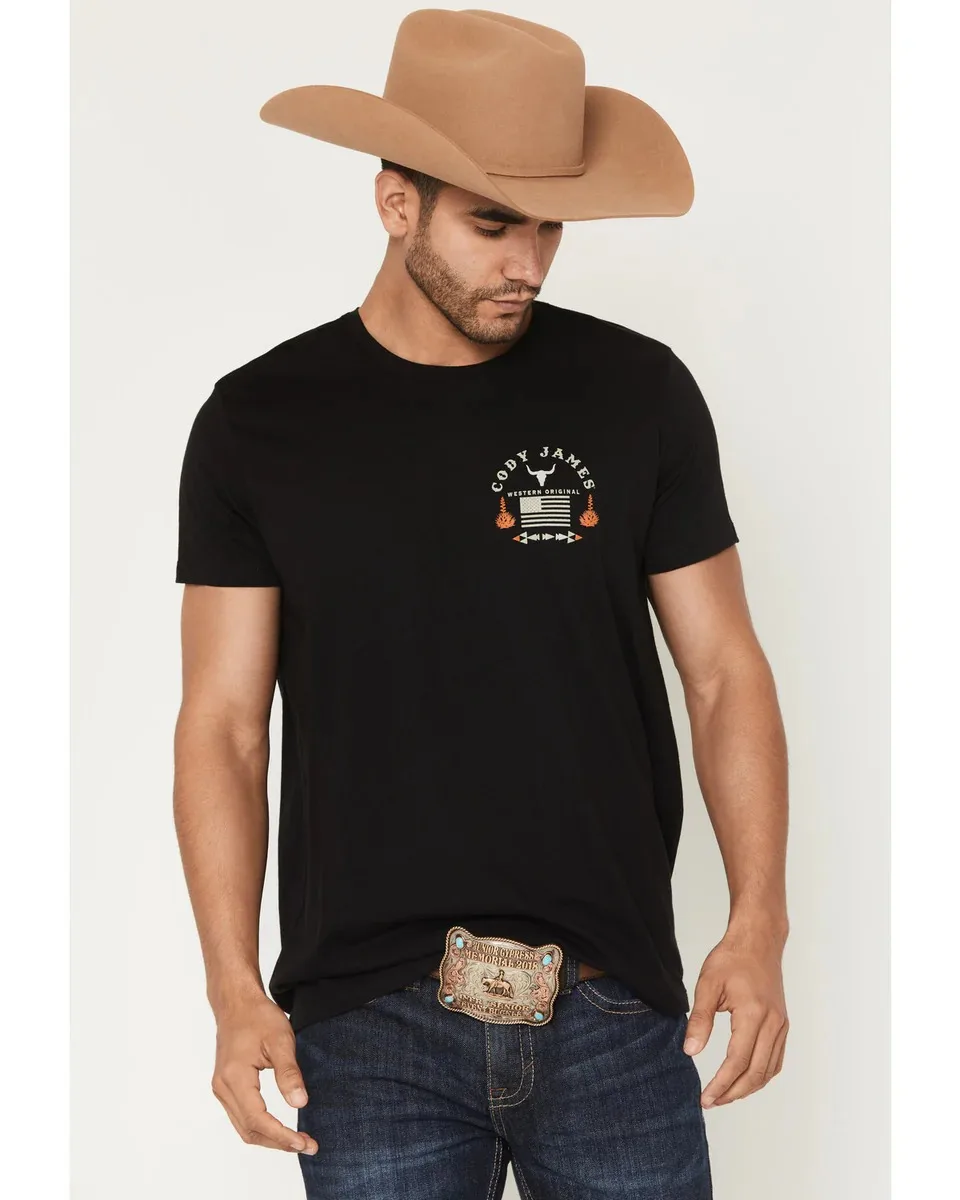 Cody James Men's Agave Desert Short Sleeve Graphic T-Shirt High-end Luxury Unisex Style Both of Men and Women