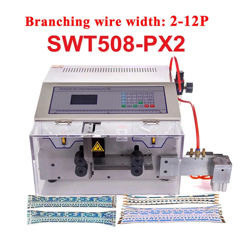 

SWT508-PX2 Automatic Wire Peeling Stripping Cutting and Bending Machine Computer Compatible with Flex Flat Cable 2-12P