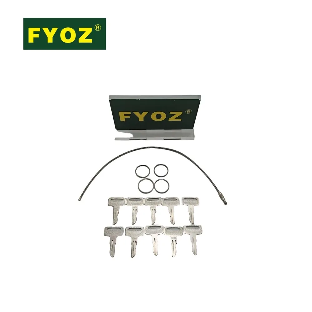 10pcs Ignition Keys 9901 2860030 For JLG Electric Scissor Manlift T350 2033E3 1932E3 400S 600A 600AJ 460SJ Forklift