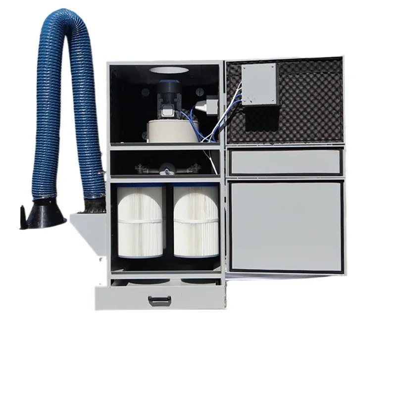 

Mobile industrial dust collector, grinding and polishing dust collector, pulse vibration bag dust cleaner