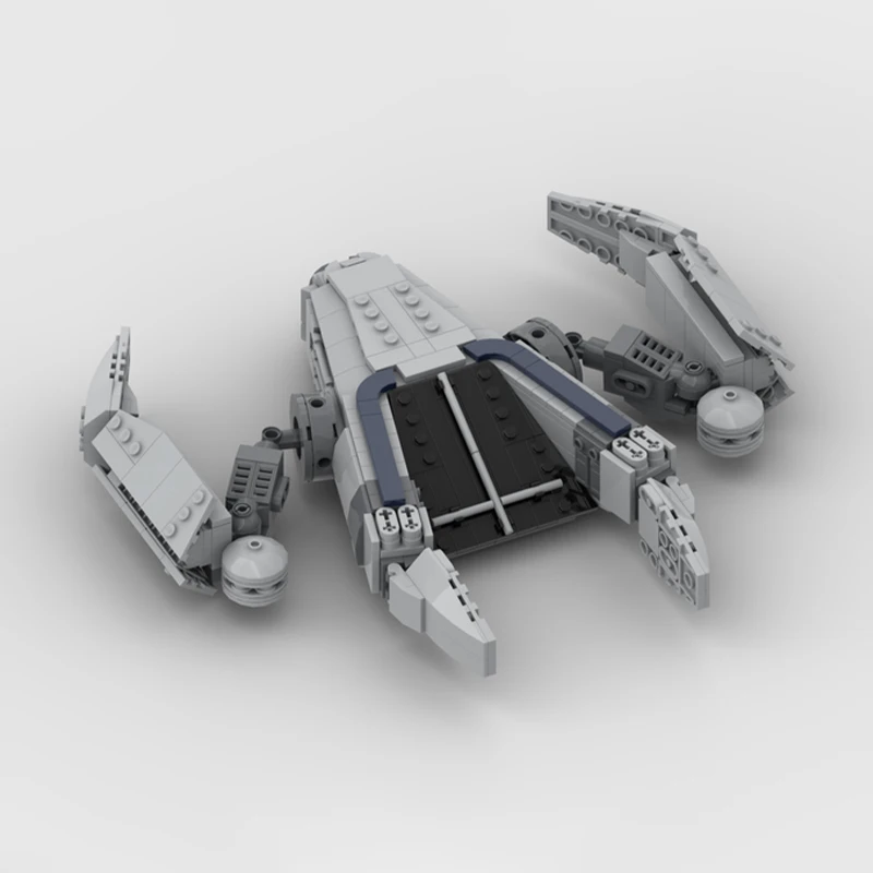 MOC Space War Serie Kopfgeldjäger Starfighter Sammlung Zusammenbau Baustein Kreatives Modell Ziegel Set Kinderspielzeug Geschenk