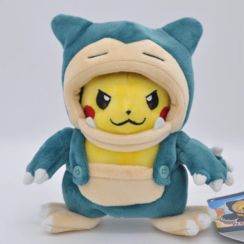 

Cute Pokemon Character Doll Cosplay Kawaii Pikachu Snorlax Toy Creative Cartoon Anime Ornament Decoration Kids Birthday Gifts