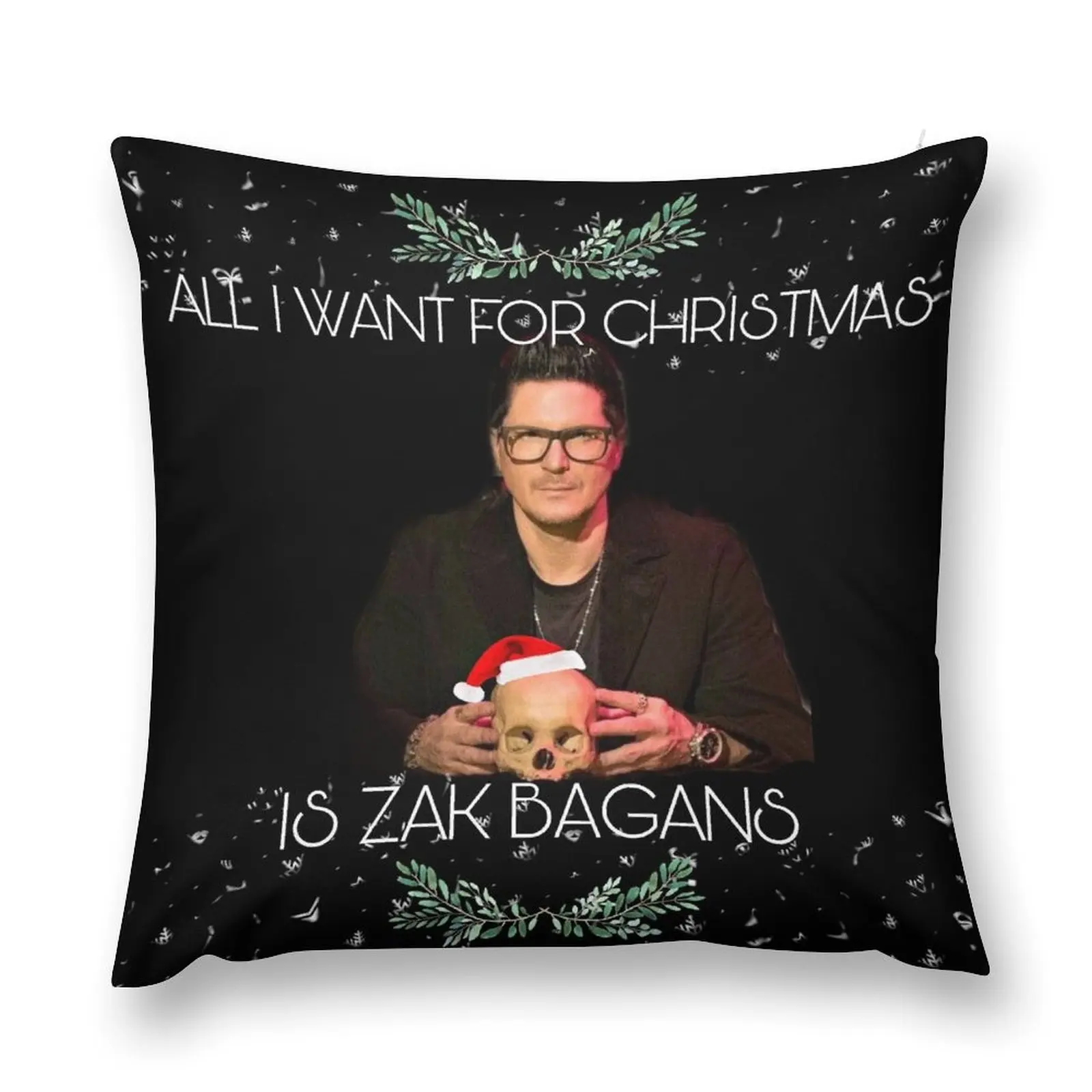 Zak bagans Throw Pillow christmas cushions covers Pillowcases Cushion Covers Sofa pillow