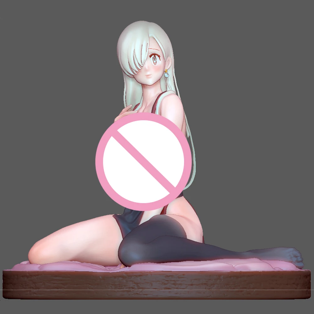 

1/24 3d Printing Model Kit Beautiful Girl Elizabeth Liones Nsfw Figure Model Kit Diy Miniature Reduction Statue Unpainted Toys