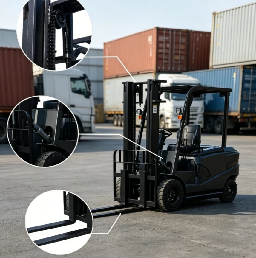 High Reach Electric Forklift 1.5 Ton Battery Operated Triplex Mast Pallet Stacker for High Ceiling Warehouse