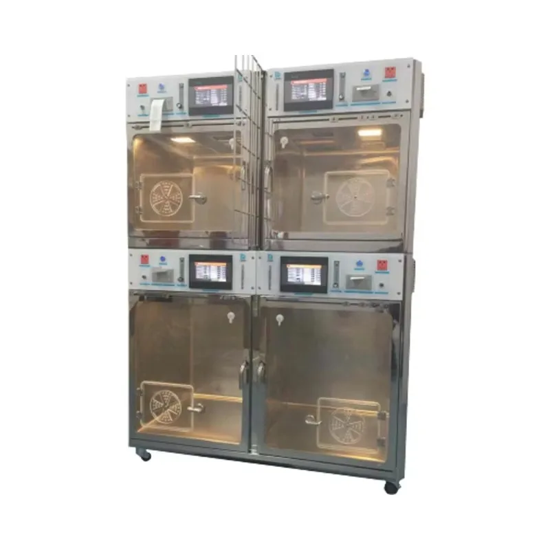 

Veterinary Hospitalization Pet ICU Infrared Cages Fully Functional Animal Medical Monitoring Cabin