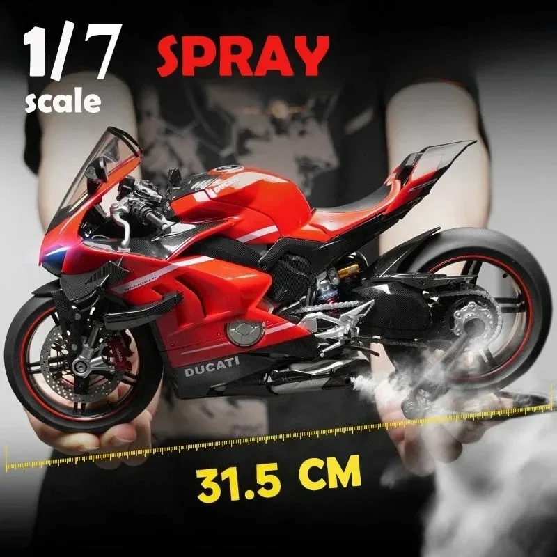 1: 7-scale Large-scale Decoration Project Birthday Gift for Dukadi V4S Alloy Model Start Spray Festival Gift Boys