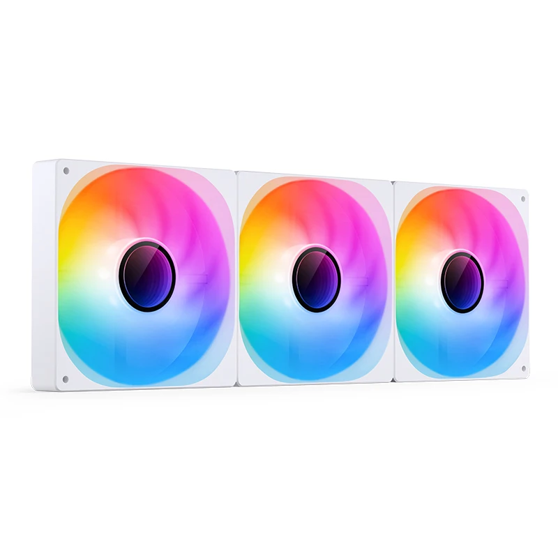 Jonsbo ZW-140 argb caso ventilador 14cm emenda sem fio ventilador combinado pwm 3 em 1 ventilador de refrigeração para frente/reversa