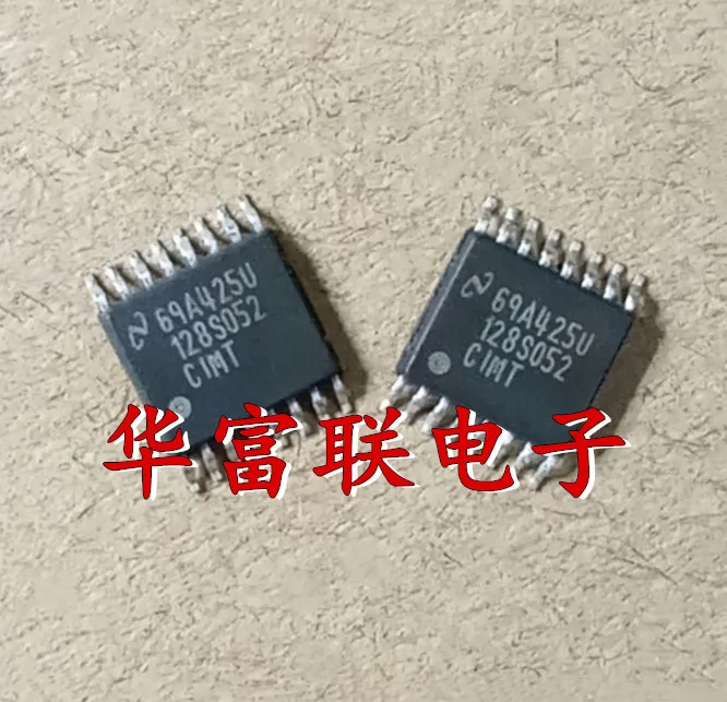 Free shipping  12ADC ADC128S052CIMT  TSSOP-16    10PCS  As shown