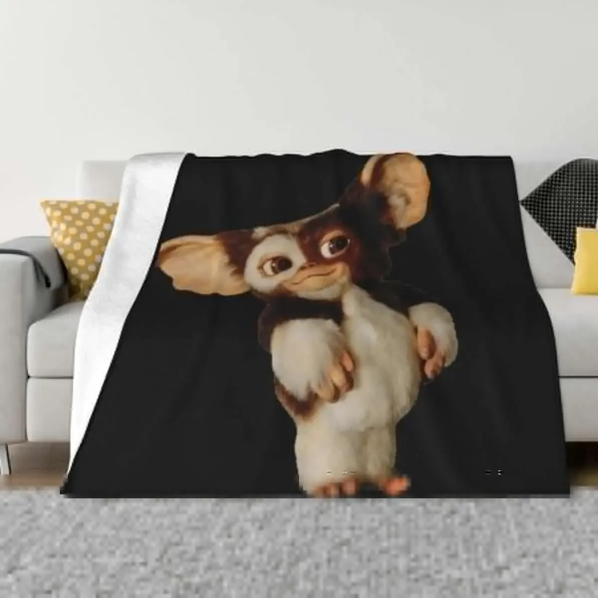 

Gizmo Throw Blanket Camping Polar For Sofa Thin Decorative Sofa Blankets