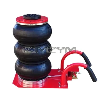 3 طن هوائي سيارة جاك الثلاثي حقيبة الهواء جاك اليد نهاية نوع سيارة رفع المعدات المرآب إصلاح متجر سيارة جاك 15 سنتيمتر-40 سنتيمتر