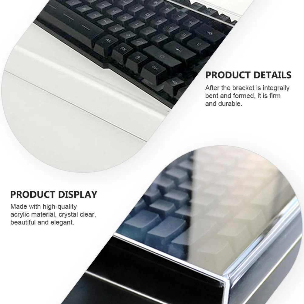 Dust Cover Acrylic Keyboard Water-proof Laptop Holder Protective Transparent Protector Brackets Case