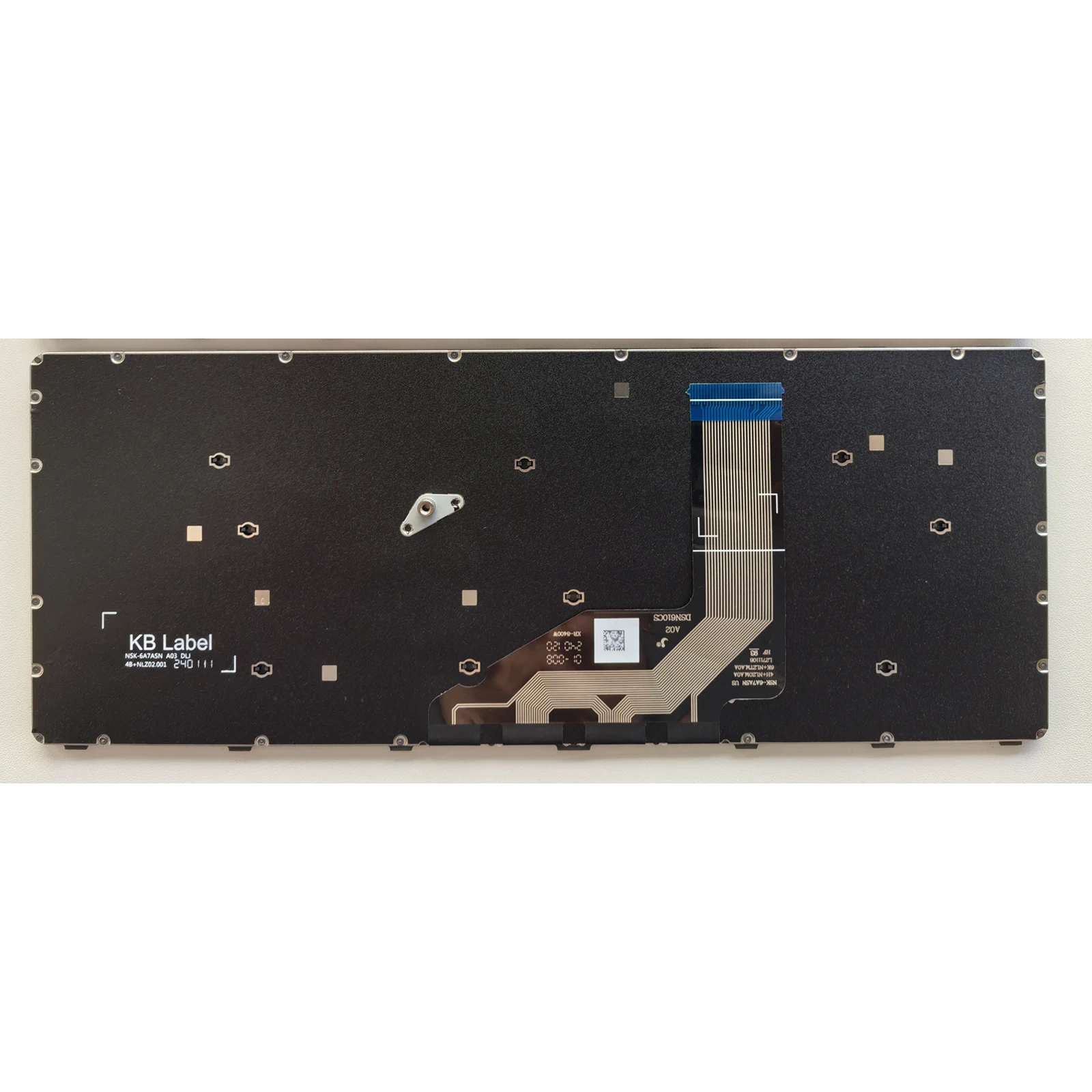 US No Backlit Gray Laptop Keyboard for Lenovo Chromebook 100e 2nd Gen 3 Gen 4 MTK 5N21L43957 300E GEN4 300E 500E