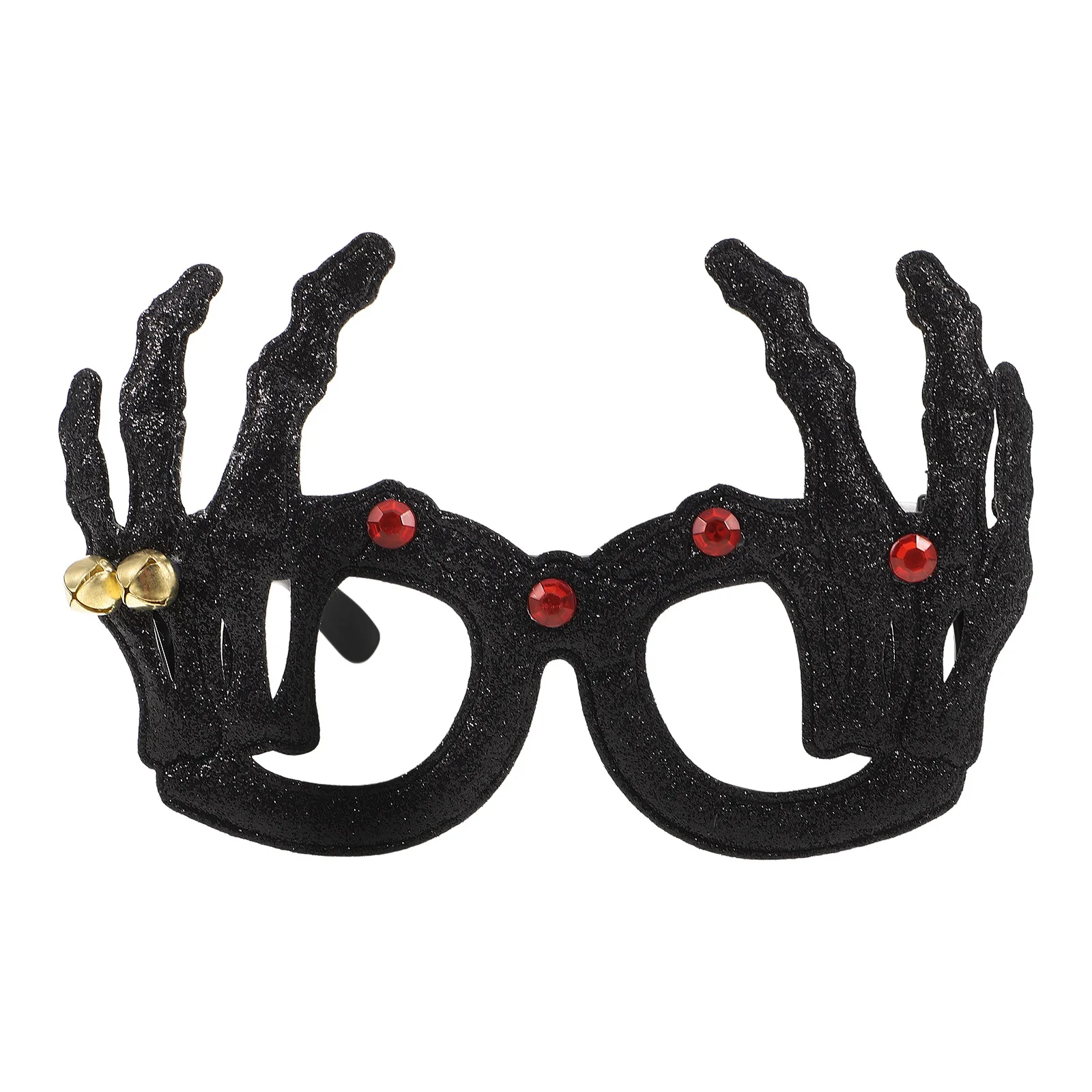 

Halloween Glasses Fun for Parties Round Eyeglasses Costume Cloth Photo Props