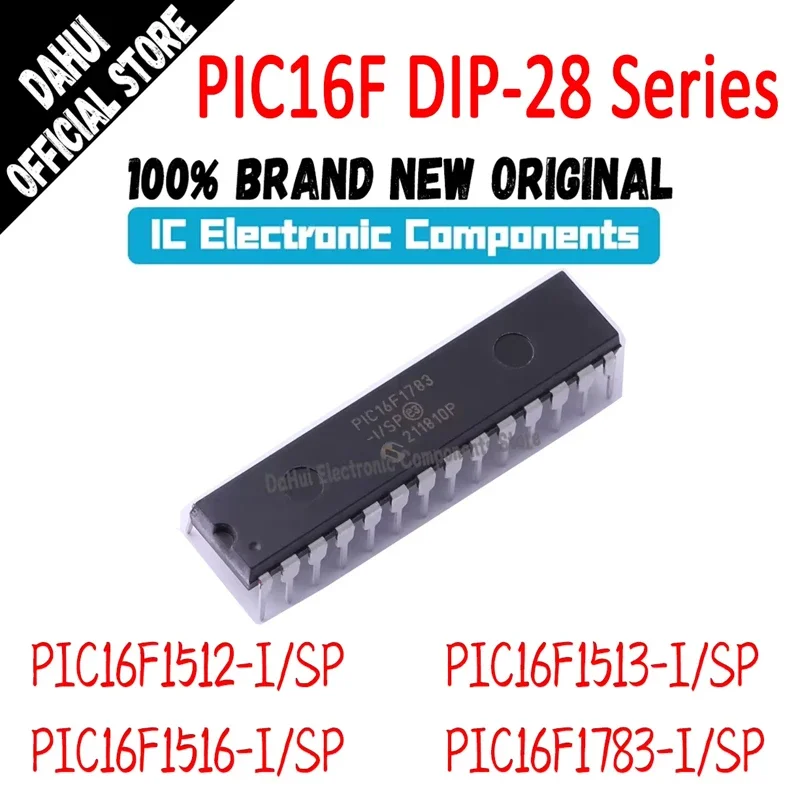 PIC16F1512-I/SP PIC16F1513-I PIC16F1516-I PIC16F1783-I SP PIC IC MCU Chip DIP-28