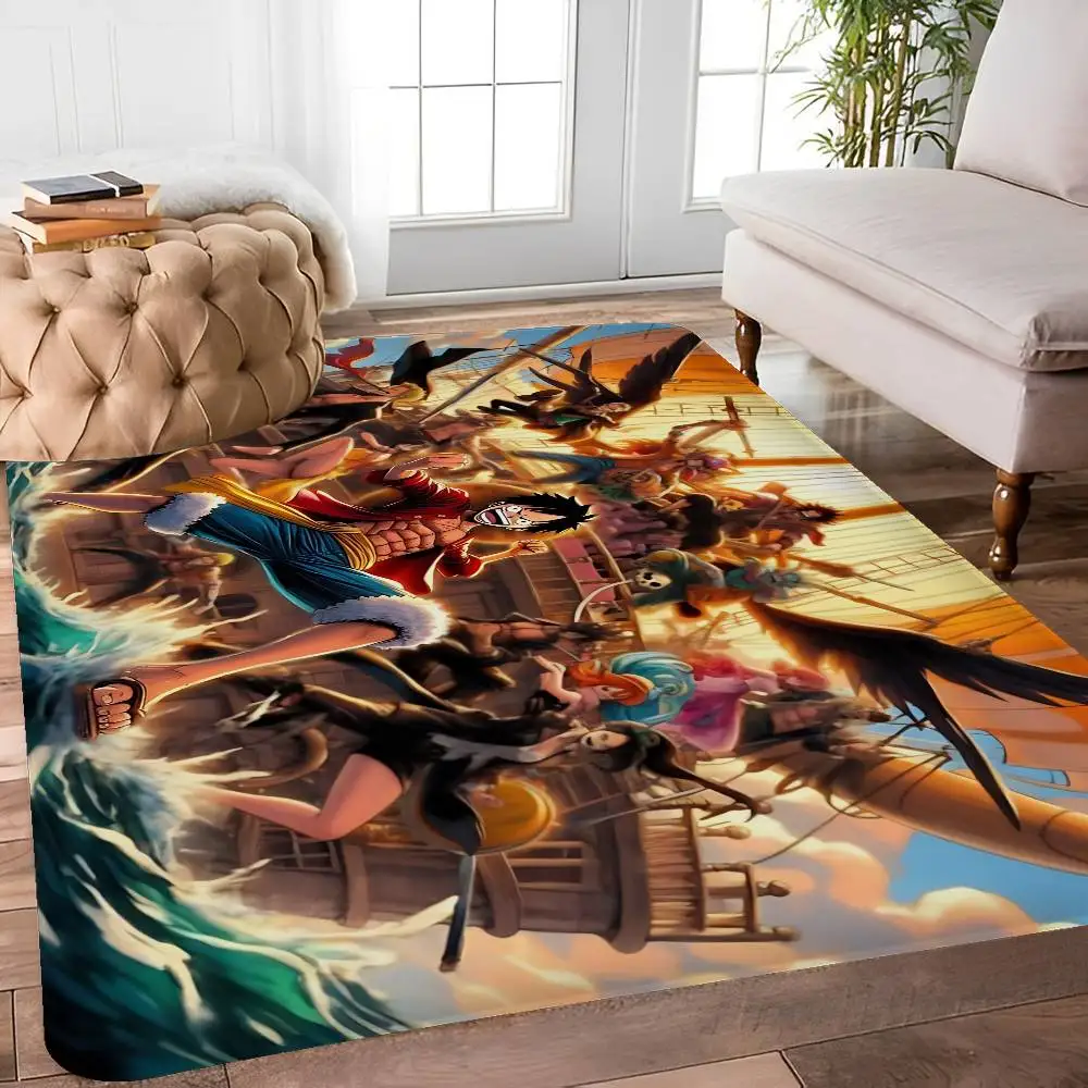Anime O-One P-Piece Bathroom Mat Kids Room Bedroom Decoration Balcony Anti-Slip Doormat Living Room Welcome Rug