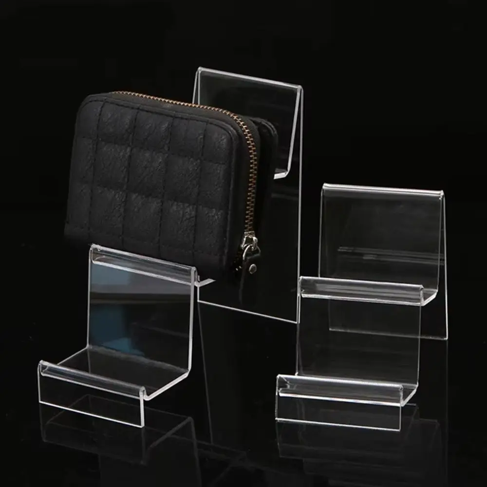 New Acrylic Cellphone Wallet Display Shelf Transparent Thickened Glasses Rack Multilayers Jewelry Display Stand