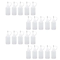 15 Pcs Oil Applicator Needle Bottle Dispenser Precision Painting Tool Glue Bottles The Pet Tip