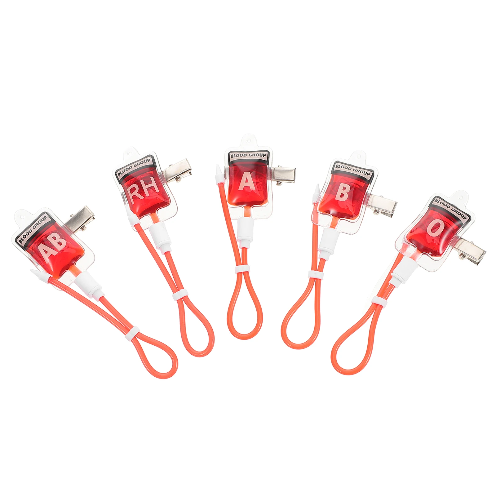 

5Pcs Halloween Hair Clips Soft Comfortable Hair Accessories Party Hairpins for Kids Festival Decoration