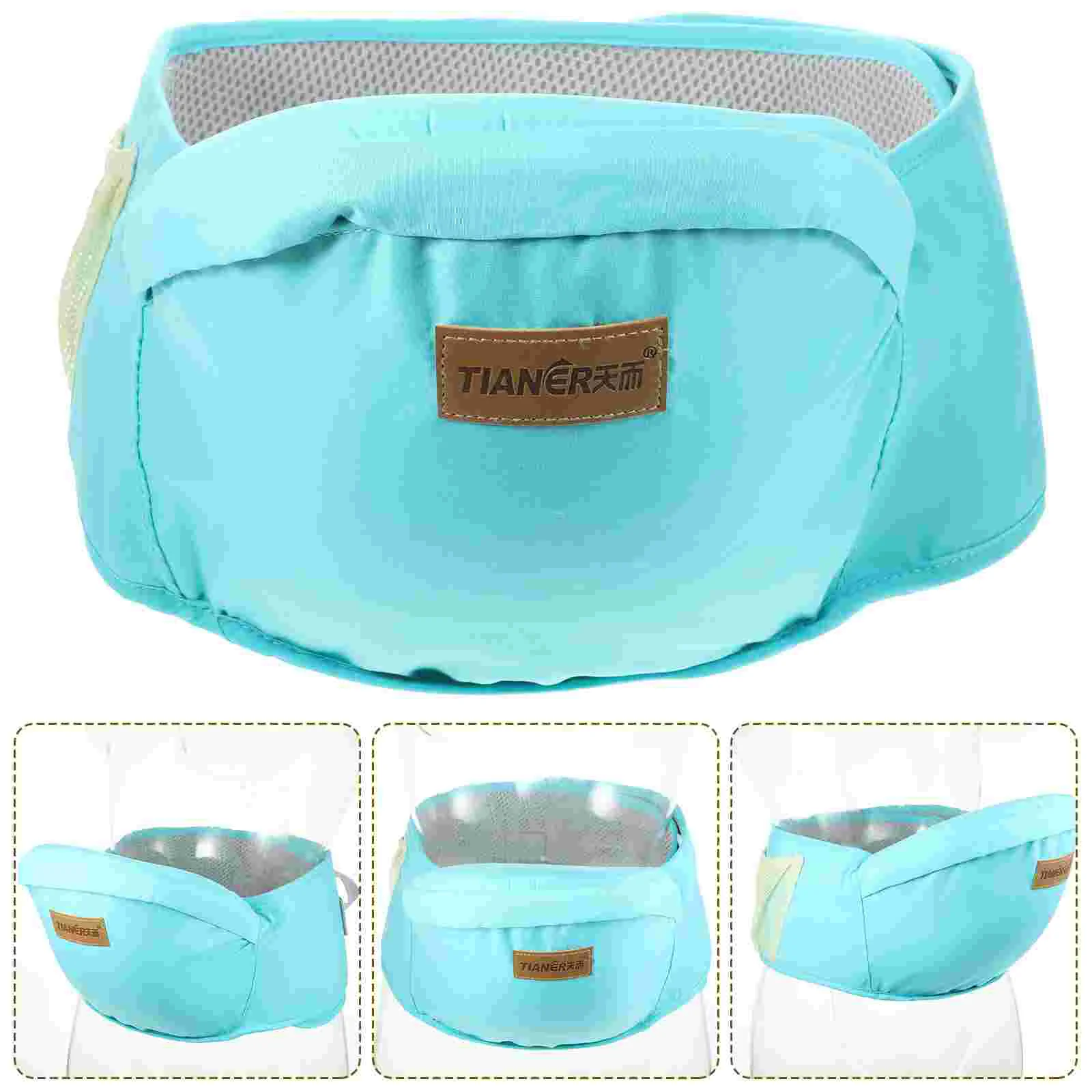 Baby Waist Stool Carrier Toddler Seat Hip Strap Front for with Velvet Belt Shower Gift