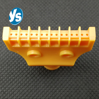 High Quality 1/4'' Yellow Mini ABS Air Jet Spray Compressed Nozzle for Drying Cooling Material Moving