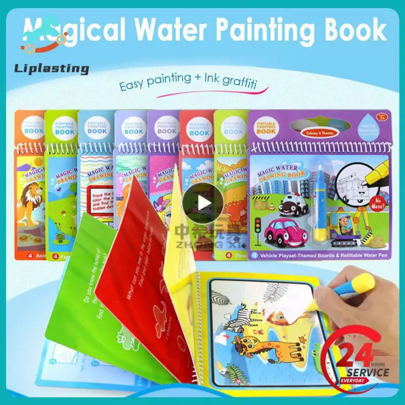 

Water Drawing Book Coloring Book Doodle & Pen Painting Drawing Board For Kids Toys Birthday Gift